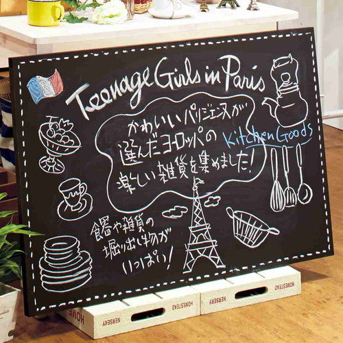 店舗用品サイン・掲示用品シンプル黒板90×60cmの商品画像