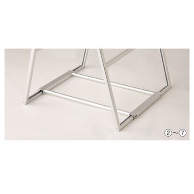 店舗用品サイン・掲示用品A型ポスタースタンド専用オプション片面用保持パイプ(A1用)の商品画像