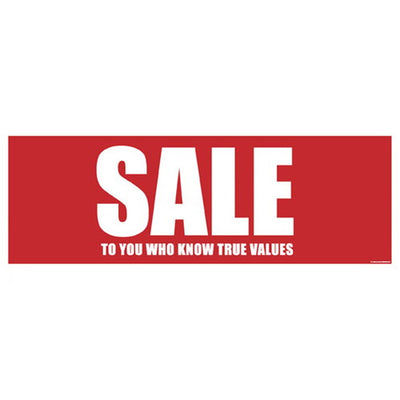 店舗用品販促用品シンプルSALEポスターパラポスターの商品画像