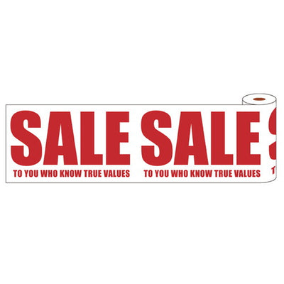 店舗用品販促用品シンプルSALEビニールロールビニールロールの商品画像