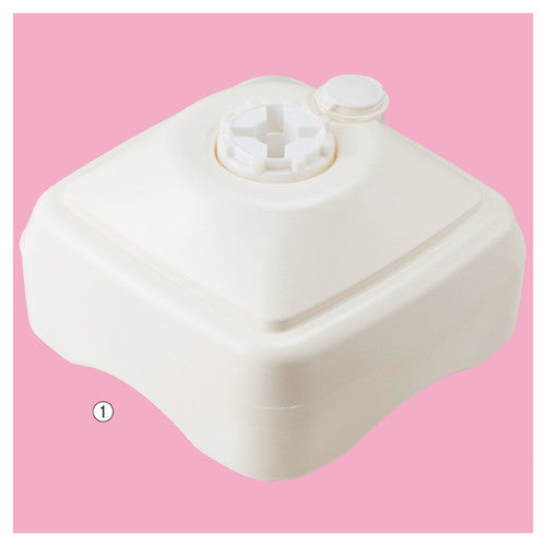 店舗用品販促用品のぼり用注水式スタンド白16リットルの商品画像