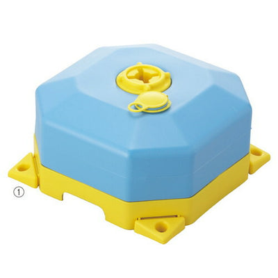 店舗用品販促用品のぼり用スライドベース式ポールスタンド注水型白の商品画像