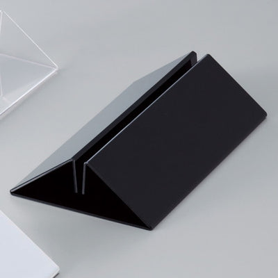 店舗用品サイン・掲示用品PETパネルスタンドブラックの商品画像
