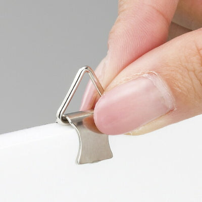 店舗用品サイン・掲示用品ポップ用ワニ口【10個】の商品画像