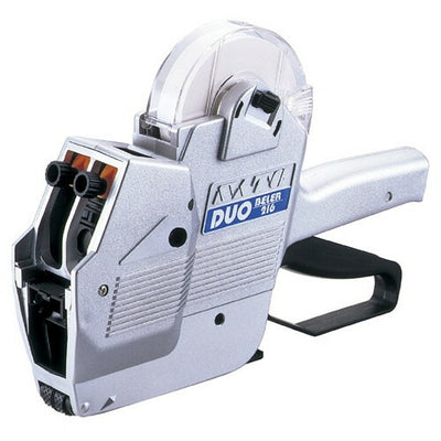 店舗用品販促用品サトー2段ラベラーDUO用インクローラー上黒・下赤の商品画像