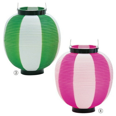 店舗用品販促用品ちょうちんピンク/白の商品画像