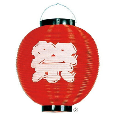 店舗用品販促用品祭ちょうちん赤の商品画像