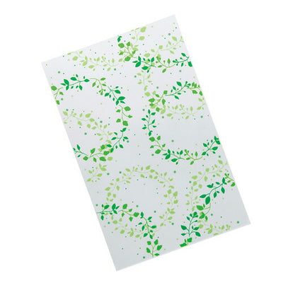 店舗用品ラッピング用品葉っぱOPP透明袋12×20cm【50枚】の商品画像