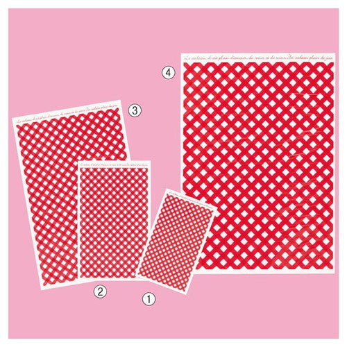 店舗用品ラッピング用品チェッククロスギフトバッグ34×48cmの商品画像