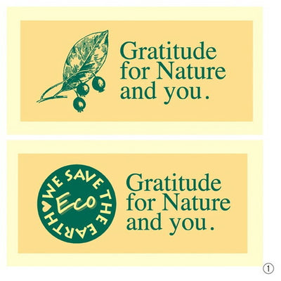 店舗用品ラッピング用品ロールシールシリーズエコロジーの商品画像