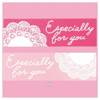 店舗用品ラッピング用品ロールシールシリーズレースの商品画像