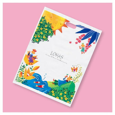 店舗用品ラッピング用品ロハスポリ袋25×40cmの商品画像