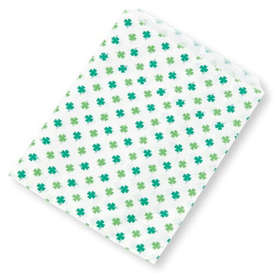 店舗用品ラッピング用品クローバーベロ付き平袋8×11.5cmの商品画像