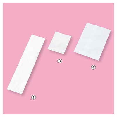 店舗用品ラッピング用品平袋白無地8×11cmの商品画像