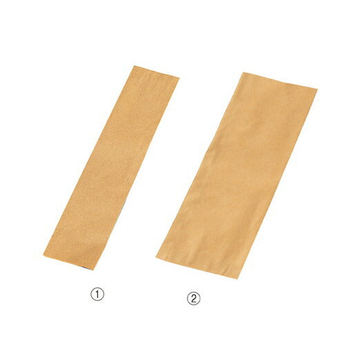 店舗用品ラッピング用品平袋クラフト無地8.5×24.5cmの商品画像