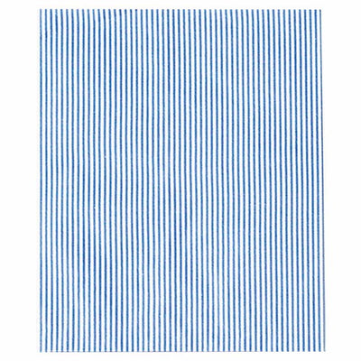 店舗用品ラッピング用品モノストライプ平袋ブルー18×24.5cmの商品画像