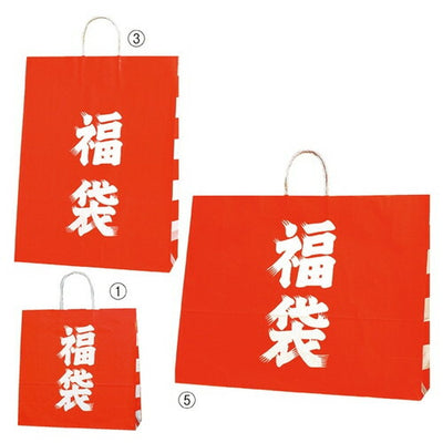 店舗用品ラッピング用品福袋32×11.5×41cmの商品画像