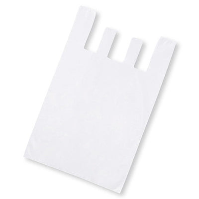 店舗用品ラッピング用品特大レジ袋50枚乳白の商品画像