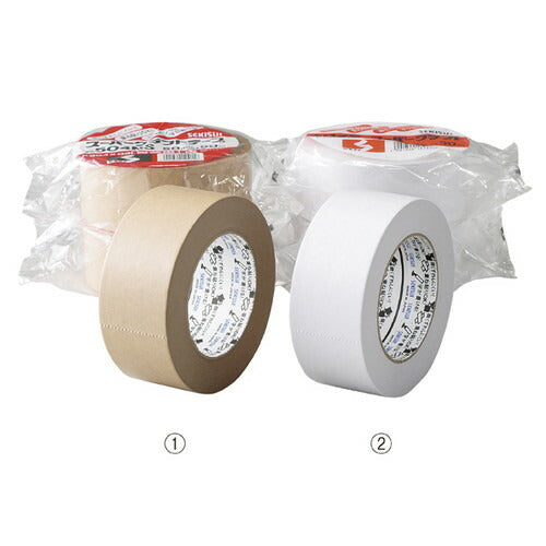 店舗用品店舗運営用品スーパークラフトテープ(50mm幅×50m巻)クラフトの商品画像