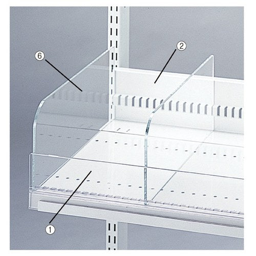 ビニングシステム W90cm用 ビニングパーテーション D35cm用 (1枚) kp38-35-7-5