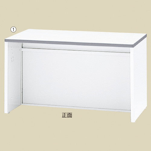 店舗用品店舗運営用品スチール製ローカウンターホワイトW120cmの商品画像