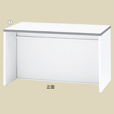 店舗用品店舗運営用品スチール製ローカウンターホワイトW120cmの商品画像