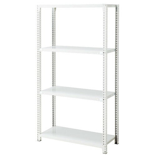 店舗用品店舗運営用品ノンボルトラック4段H180cm150kg/段タイプ本体W128.5×D30.5cmの商品画像