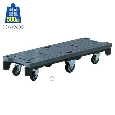 店舗用品店舗運営用品ストックカート本体(フットブレーキ無し)の商品画像