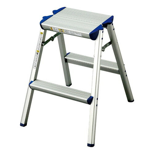 店舗用品店舗運営用品天板幅広踏み台2段H56cmの商品画像