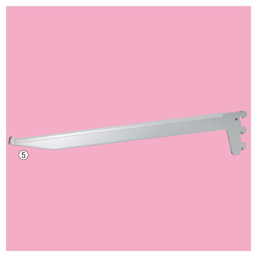 店舗用品システム什器ガラス棚用ブラケットD25cm用の商品画像