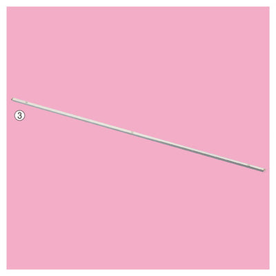 店舗用品システム什器ガラス棚用スペーサー芯々58.8cm用(8mm厚用)の商品画像