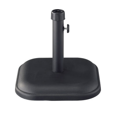 店舗用品店舗運営用品ガーデンパラソルベースブラックスクエアの商品画像