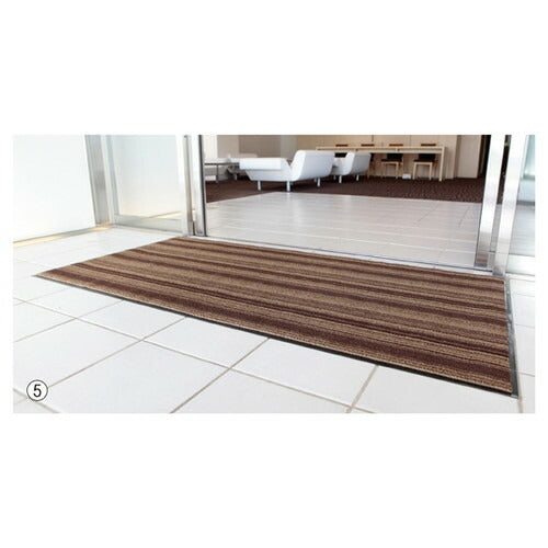 店舗用品店舗運営用品屋内用マットアーバンライン大ブラウンの商品画像