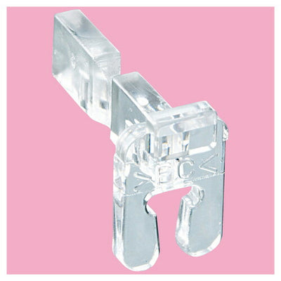 店舗用品システム什器ブラケットストッパーガラス棚/木棚兼用ブラケットストッパー【50個】の商品画像