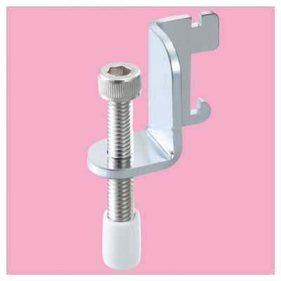 店舗用品システム什器ガラス棚/木棚兼用跳ね上がり防止ストッパー跳ね上がりストッパーの商品画像