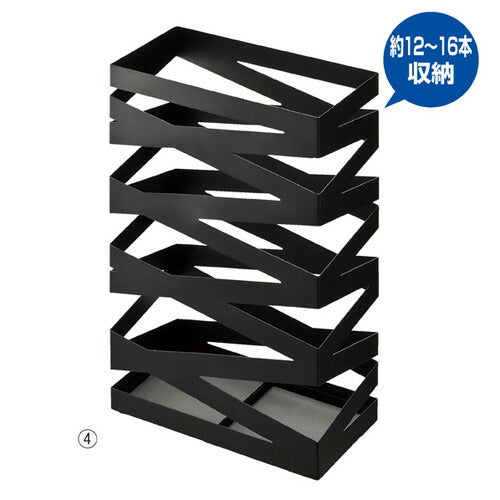 店舗用品店舗運営用品傘立てロックワイドタイプホワイトの商品画像