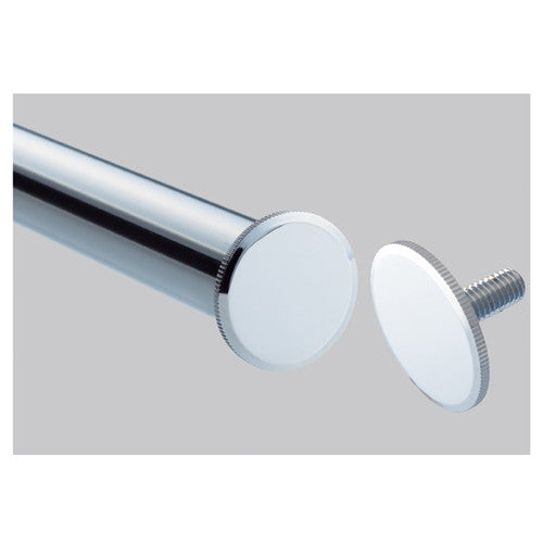 店舗用品システム什器丸バー用エンドキャップ直径3.8cmエンドキャップの商品画像