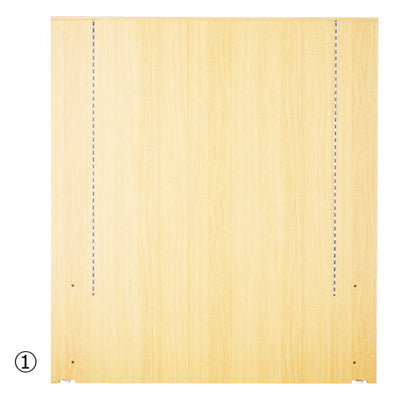 店舗用品システム什器F-PANELセンター/エンド兼用木製パネルW120×H135cmエクリュの商品画像