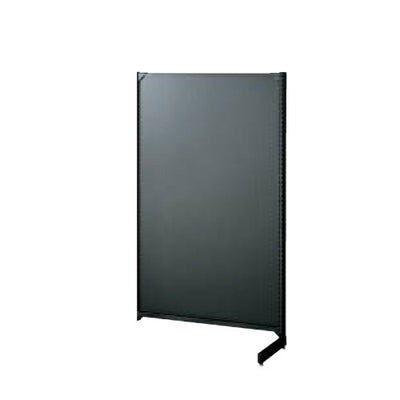 店舗用品システム什器BR50片面ボードタイプW90cm連結タイプブラックH180cmの商品画像