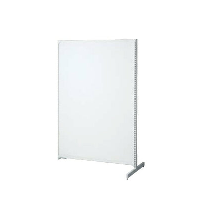 店舗用品システム什器BR50両面ボードタイプW90cm連結タイプホワイトH180cmの商品画像