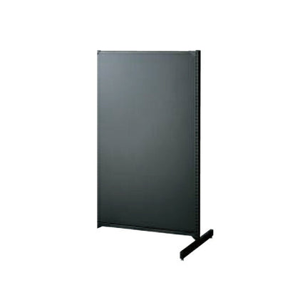 店舗用品システム什器BR50両面ボードタイプW90cm連結タイプブラックH135cmの商品画像