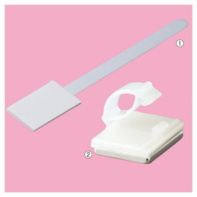 店舗用品照明ペタンフックステンレス製コード固定オプションマグネットコード押さえ【10個】の商品画像