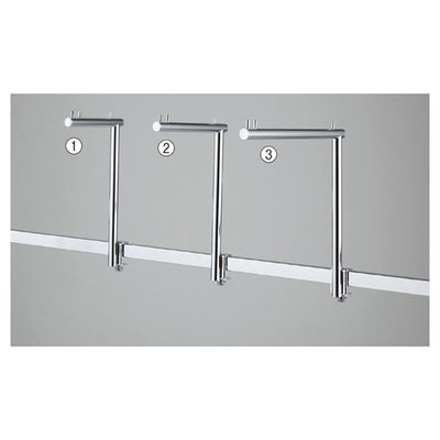 店舗用品システム什器アップフック片面用丸タイプL15cmの商品画像