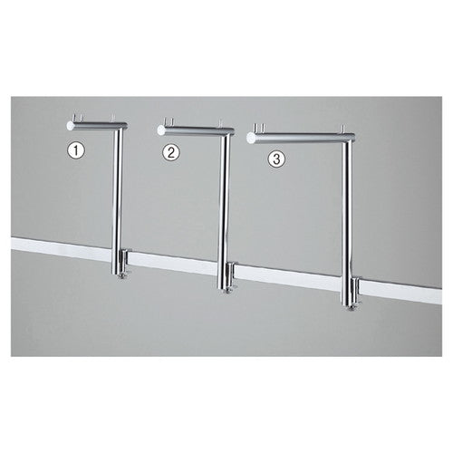 店舗用品システム什器アップフック片面用丸タイプL30cmの商品画像