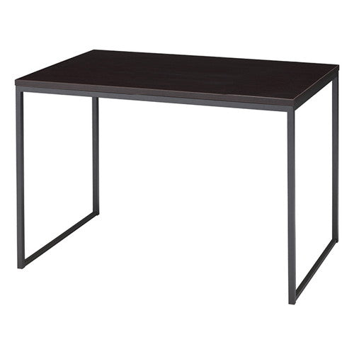 店舗用品店舗什器ブラックショーテーブルダークブラウンW120×D80×H82.6cmの商品画像