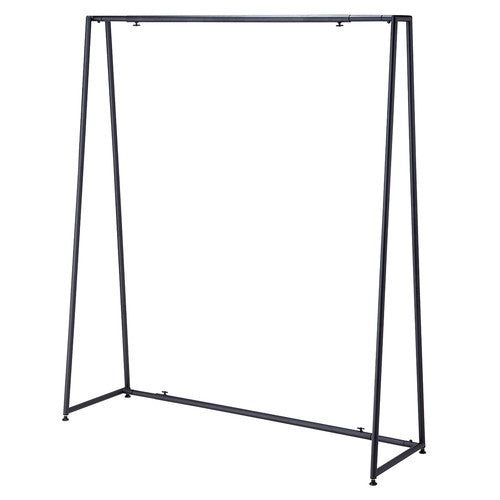 店舗用品店舗什器テーブルオーバーハンガーラックブラックの商品画像