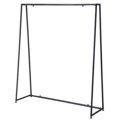 店舗用品店舗什器テーブルオーバーハンガーラックブラックの商品画像