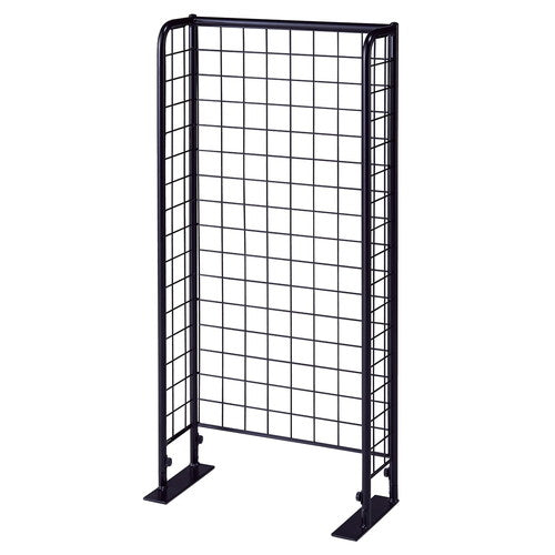 店舗用品店舗什器スリムネットラック黒本体の商品画像