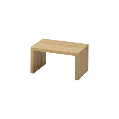 店舗用品演出用品木製コの字ディスプレイラスティック柄W15cmの商品画像