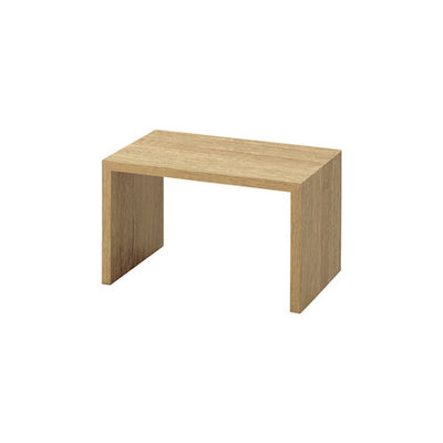 店舗用品演出用品木製コの字ディスプレイラスティック柄W20cmの商品画像